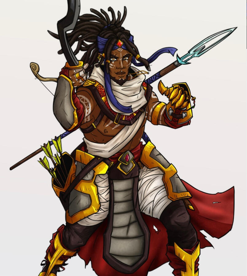 Male Warrior Commission